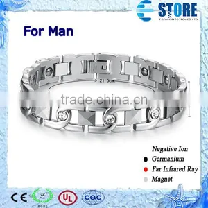 Man Sports Bracelets Balance Health Energy Bracelet Bio Magnetic Bracelet thumbnail-1