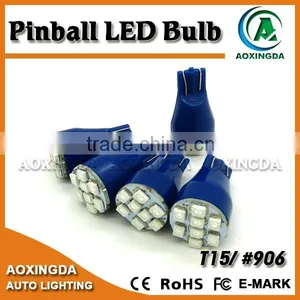 #906 T15 Wedge Base 8SMD Pinball LED Flasher Lamp thumbnail-3