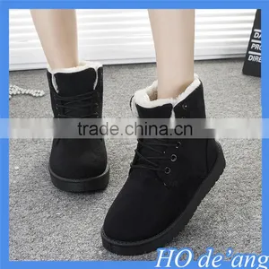 Factory Outlets New Winter Snow Boots Thick Rubber Casual Women Boots Warm Villus Women's Boots MHo-139 thumbnail-2