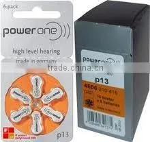 Power One Hearing Aid Battery Hottest Selling Zinc Air A13 1.4V thumbnail-6