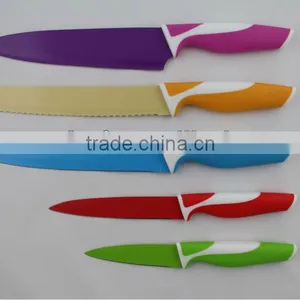 Non-Stick Color Knife Set thumbnail-1