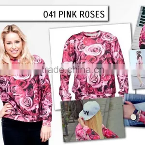 Fashion Vintage Plant High Quality 3d Digital Print Fullprint Crewneck Sweatshirt Spring Autumn Unisex Custom Oversized Pullover thumbnail-2