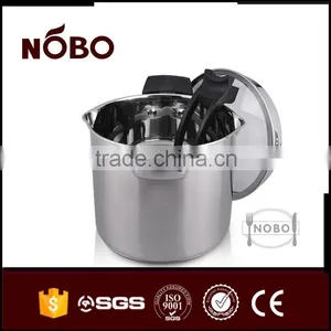 Eco-friendly,AMERICAN Popular High Quality Stainless Steel Saucepan Stock Pot thumbnail-3