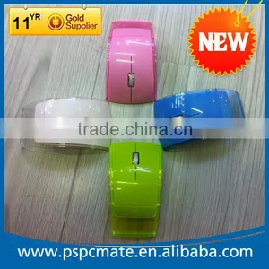 USB 2.4G Wireless Mice Folding Mouse Computer Accessories Ergonomical Mice Vector Wireless Optical Mouse thumbnail-1