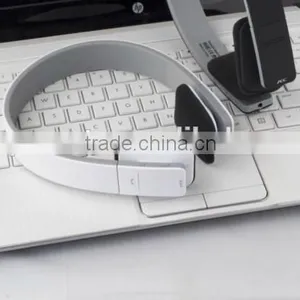 Noise Reduction Stereo Handfree Wireless Bluetooth Headphset for Mobile Phone thumbnail-2