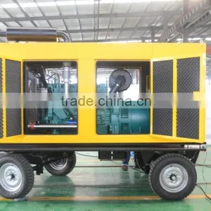 CE ISO Approved 50KW Super Silent Diesel Generator Set With Trailer thumbnail-2