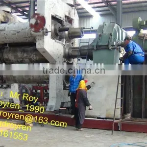 Best Quality Rubber Plastic Calender Machine China Manufacturer Xy-4s 450*1250 Four Rolls Machine for Rubberized Sheet thumbnail-1