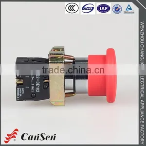 CE Certificate Colorful Metal High Quality Mushroom Push Button Micro Switch Supplier's Choice thumbnail-2