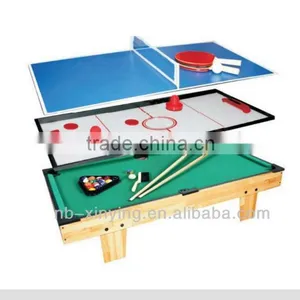 Hot Selling Wooden 3 in 1 Multi Tabletop Games Wholesale Price thumbnail-1