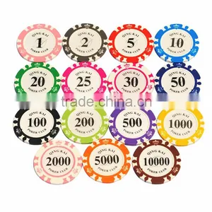 11.5g Poker Chips/paster Poker Chips/number Stickers Poker Chips thumbnail-1