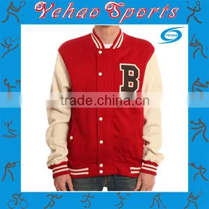 Men Custom Design Lettering Jacket thumbnail-1