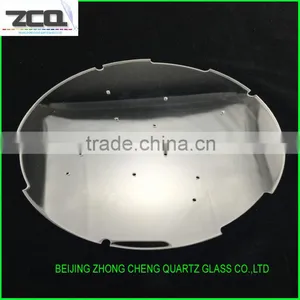 High Quality Perforated Quartz Glass Sheets With Holes On Surface thumbnail-4