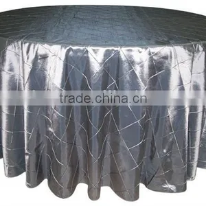 Cheap and SuperbTaffeta Pintuck Tablecloth (4'' Square) , Outdoor Tablecloth,Hotel/Banquet Table Cover thumbnail-1