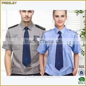High Quality Short Sleeve Men's Security Guard Uniform thumbnail-4