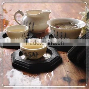 Round Wooden/Bamboo Cup Mats/Pads Set thumbnail-3