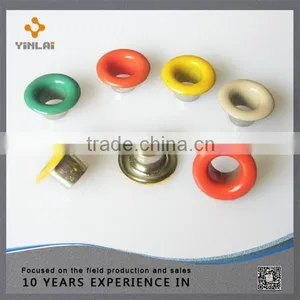 Colorful Brass Shoe Lace Eyelets thumbnail-2
