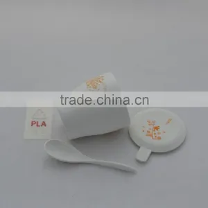 PLA Coffee Mug, Eco-friendly Coffee Mug , White Coffee Mug Can be Customized thumbnail-3