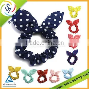 Fashion and Cute Assessories Elastic Hair Band ,fabric Pony Holder thumbnail-1