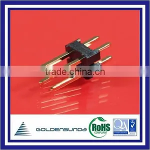 Pitch 2.54mm Double Row Pin Header Board to Board 2 ~ 80 Pin Connector thumbnail-1