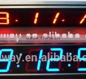 High Brightness 4" Led Countup and Countdown Clock thumbnail-2