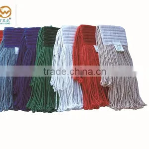B004 Cut End & Wide Headband,blended Cotton, Economic Durable Floor Cleaning Mop thumbnail-1