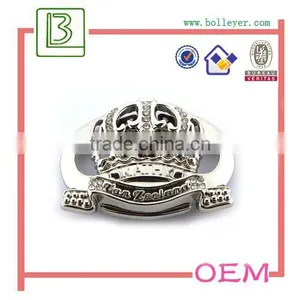 Special Design Brand Logo Plated in Shiny Silver thumbnail-1