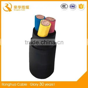 Oxidation Resistance Rubber Electrical Power Copper Conductor Rubber Cable thumbnail-4