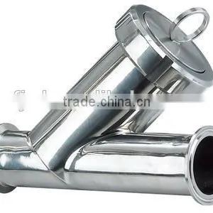 304 Stainless Steel Sanitary Strainer Filter thumbnail-1