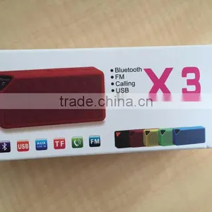 X3 Bluetooth Mini Wireless Speaker ,Mini USB Speaker With Microphone thumbnail-5
