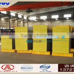 Foshan Fiber Glass Wool Sandwich Panel thumbnail-6