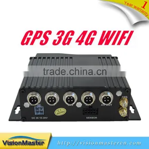 4ch 720P AHD SD Card Dual WIFI Models VGA Video Output Mobile DVR thumbnail-3