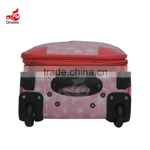 2015 Popular Fashion Travel pu Trolley Luggage Bag thumbnail-6