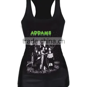 2015 Top Design Polyester Tank Tops, New Fashion Cheap Tank Tops for Women thumbnail-1