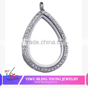 Wholesale Water Drop Diy Charm Locket thumbnail-1