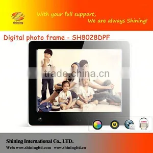 SH8028DPF Shenzhen Factory Latest Wifi Digital Photo Frame 8" thumbnail-1