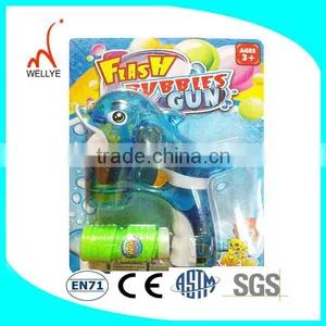 Plastic Dolphin Bubble Gun Made in China thumbnail-1
