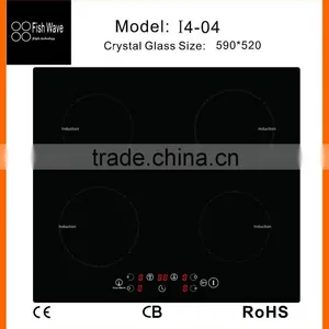 2015 New Product China Supplier Metal Cover 4 Zones Induction Hob in Home Appliance thumbnail-4