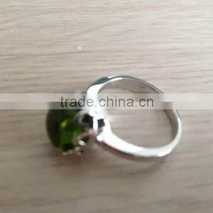 New Style Top Sell 925 Sterling Silver Blur Gemstone Rings thumbnail-6