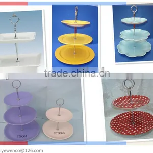 Ceramic Cake Stand, Cake Plate With Stand thumbnail-5