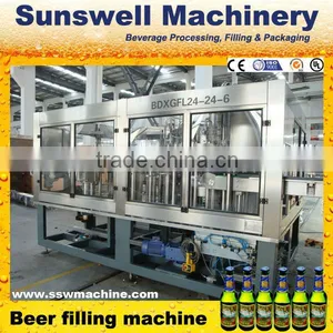 Glass Bottle Beer Filler Capper thumbnail-1