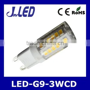 Dimmable High Quality Ceramic Body 3w Led g9 Bulb thumbnail-1