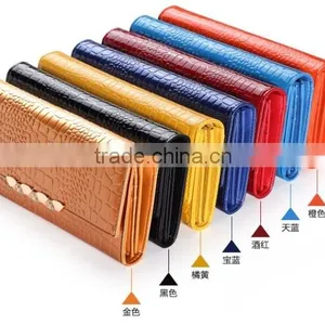 Best Selling Customer Delicate Design Genuine/pu Leather Lady Wallet With Customer Logo thumbnail-2