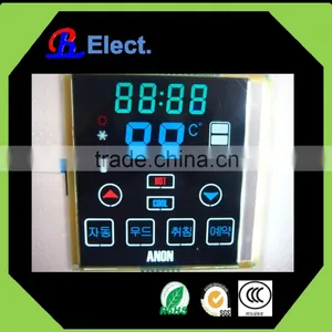 Touch Screen Negative Transmissive Blue STN Air Purifier Lcd Display,air Cleaner Lcd Screen thumbnail-1