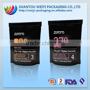 Zip Lock Plastic Stand up Foil Coffee Bags With Valve thumbnail-1