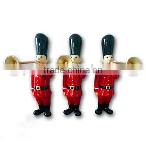 Fibreglass Guards Christmas Red Front Door Decoration Holiday Winter Decoration thumbnail-1