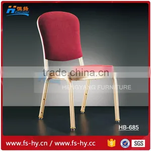 HC-928 Wholesale High Quality Brushed Stainless Steel Dining Chair Banquet Chair thumbnail-6