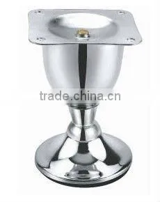 RS0707 Decorative Glass Chrome Furniture Legs thumbnail-1