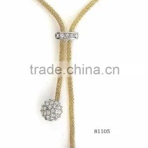 Two Tone Necklace Jewelry Sets thumbnail-1