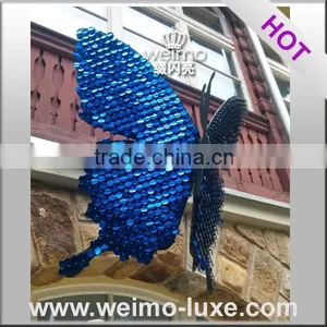 2016 Patent Sparkly PVC Wall Panel For Wedding Background Decoration thumbnail-6