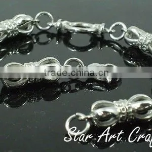Wholesale Price 2012 New Fashion Jewelry,good Gecko Quality Bracelets,stainless Steel Fashion Bracelets 2012 B018 thumbnail-1